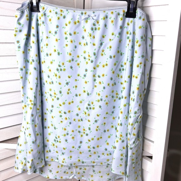 wild fable Dresses & Skirts - Wild‎ Fable Blue Floral Mini Skirt XX-Large Recycled Polyester Daisy Print NWT